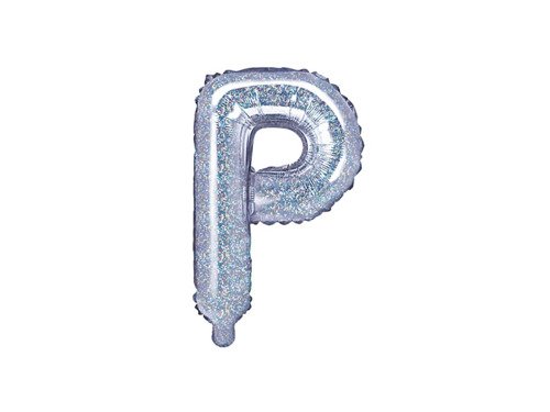 Letter "P"  Foil Balloon - 35 cm - 1 pc