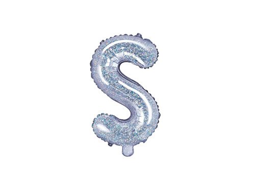 Letter "S"  Foil Balloon - 35 cm - 1 pc