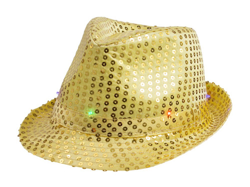 Lightning gold hat - 1 pc