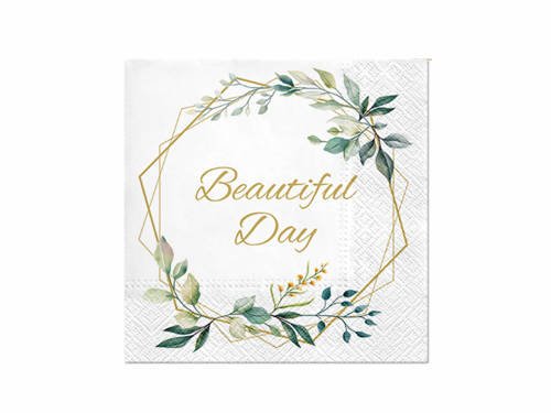 Lunch napkins Beautiful Day - 33 cm - 20 pcs