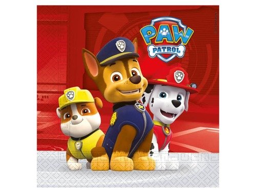 Lunch napkins Paw Patrol - 33 cm - 20 pcs