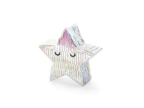 Mini Decorational Pinata Star - 10,5 x 9,5 x 3,5 cm