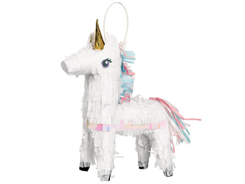 Mini Decorational Pinata Unicorn - 19 cm