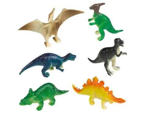 Mini Figures Dinosaur Attack - 8 pcs