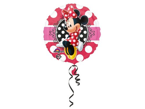 Minnie Birthday Girl Standard Foil Balloons - 43 cm