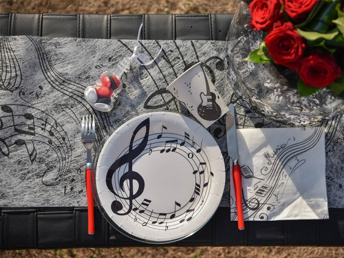 Music Lunch Napkins - 33 cm - 20 pcs