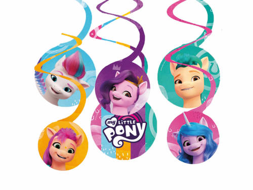 My Little Pony Deco Swirls - 6 pcs