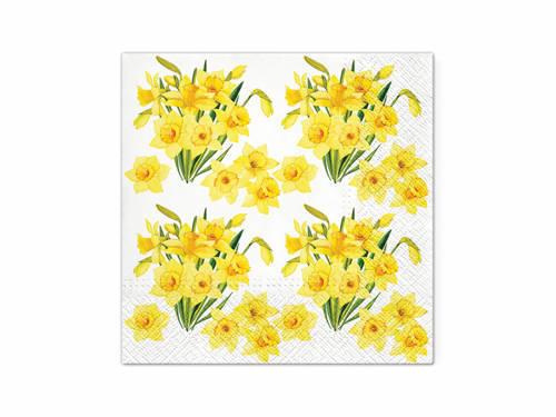 Napkins Daffodils - 33 cm - 20 pcs