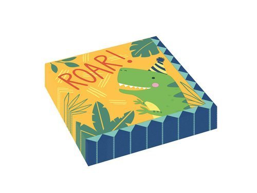 Napkins Dino-Mite - 33 cm - 16 pcs