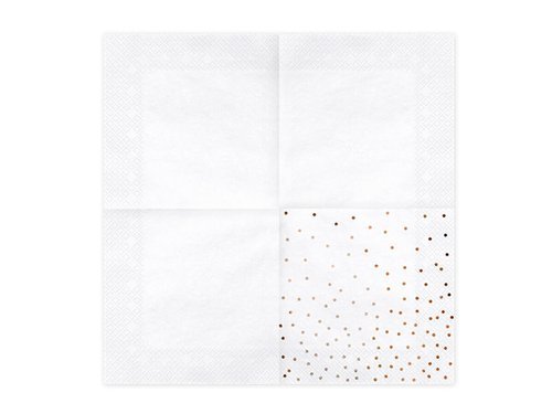 Napkins Dots - 33 x 33 cm - 20 pcs