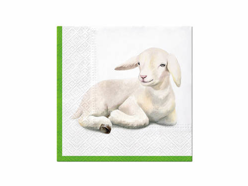 Napkins Lamb - 33 cm - 20 pcs