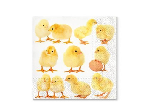 Napkins Little Chickens - 33 cm - 20 pcs