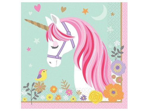 Napkins Magical Unicorn - 33 cm - 16 pcs