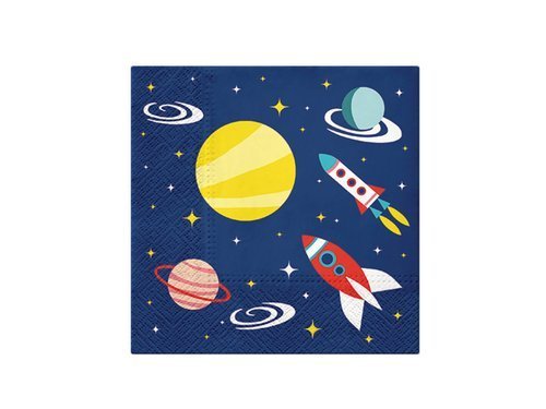 Napkins Space - 33 cm - 20 pcs