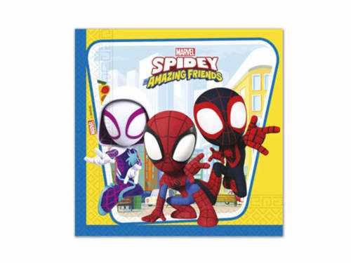 Napkins Spiderman - 33 cm - 20 pcs