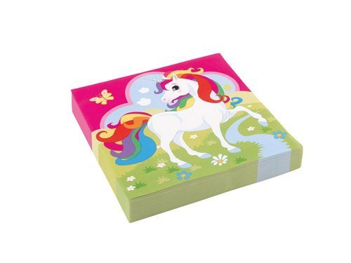 Napkins Unicorn - 33 cm - 20 pcs