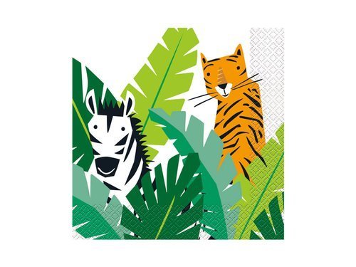 Napkins Zoo - 33 cm - 16  pcs