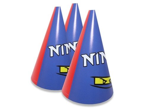 Ninja Party Hats - 6 pcs