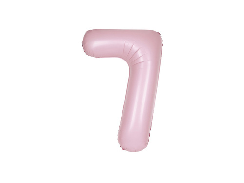 Number 7 Lovely Pink Foil Balloon - 86 cm - 1 pc