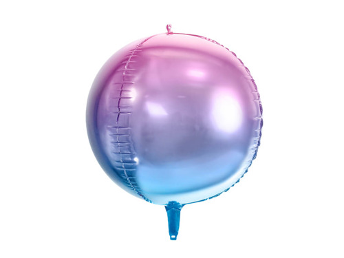 Ombré Orbz Purple & Blue Foil Balloon - 35 cm - 1 pc