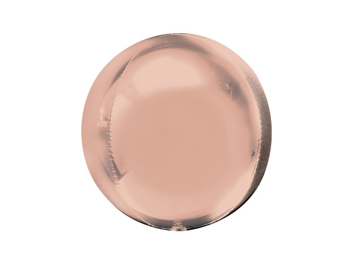 Ombré Orbz Rose Gold Foil Balloon - 38x40 cm - 1 pc