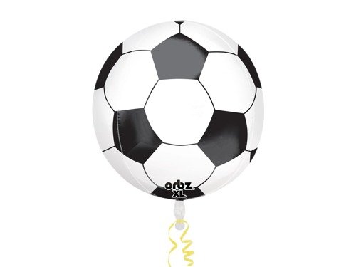 Orbz Soccer Ball Foil Balloon - 40 cm - 1 pc