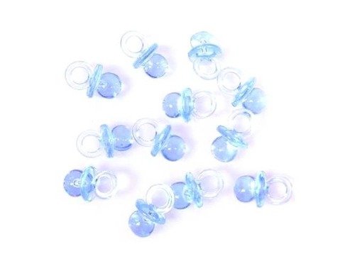 Pacifier blue crystal - 18 pcs