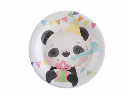 Panda Plates - 22,5 cm - 10 pcs