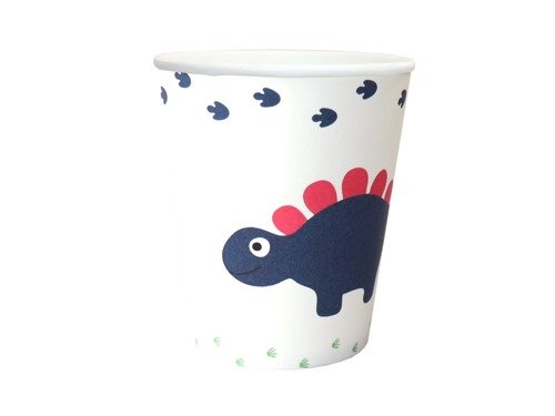 Paper Cups Hapy Dinosaurs - 250 ml - 6 pcs