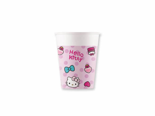 Paper Cups Minnie - 200ml - 8 pcs
