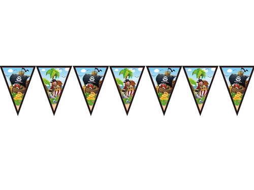 Paper Flag Island Pirates - 1 pc