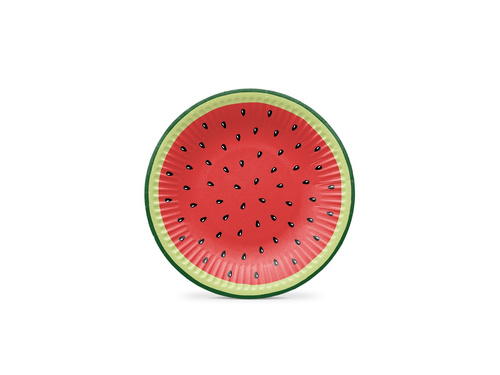 Paper Plates Watermelon - 18 cm - 8 pcs