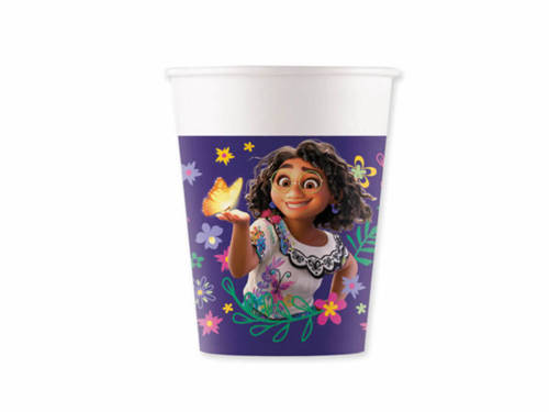 Paper cups Encanto - 200 ml - 8 pcs