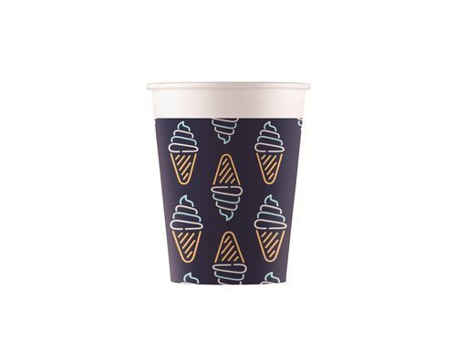 Paper cups Ice - 200 ml - 8 pcs