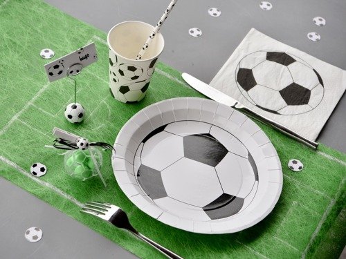 Paper cups Soccer Party - 10 pcs