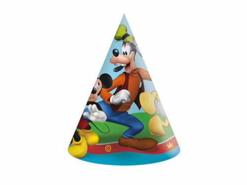 Paper hats Mickey - 6 pcs