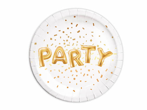 Paper plates Party - 23 cm - 8 pcs