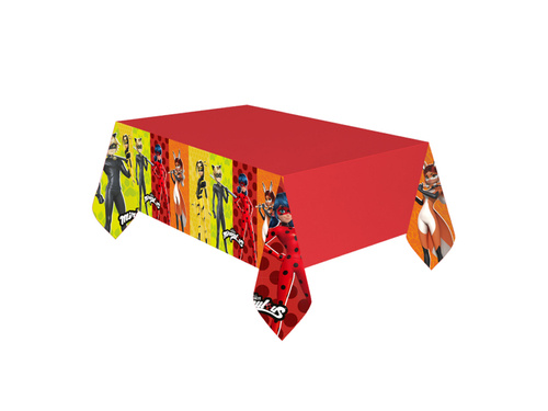 Paper tablecover Miraculous - 120 x 180 cm - 1 pc