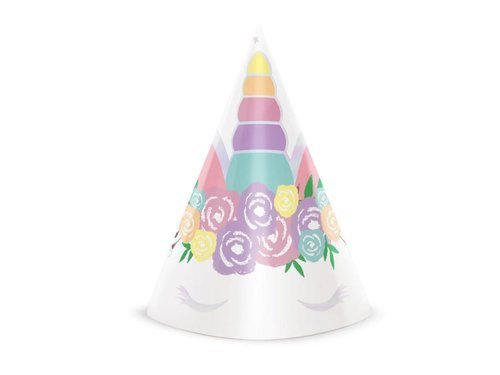 Party Hats Unicorn - 6 pcs