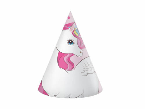 Party Hats Unicorn - 6 pcs