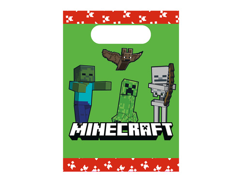 Party bags Minecraft - 4 pcs