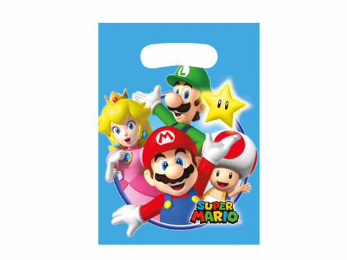 Party bags Super Mario - 8 pcs