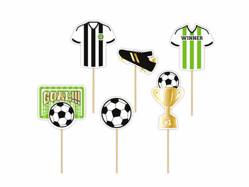 Partypicks Football - 6 pcs