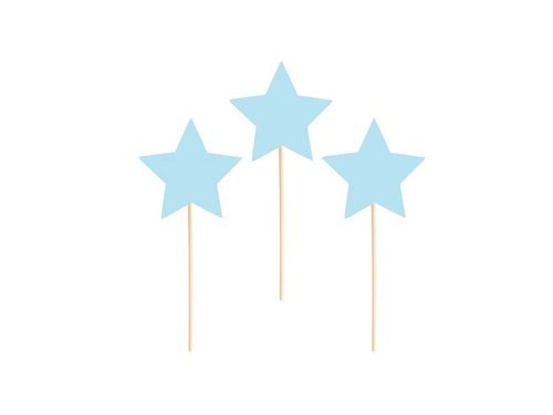 Partypicks Stars - 10 cm - 6 pcs