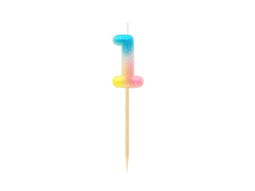 Pastel Candle no 1 - 1 pc