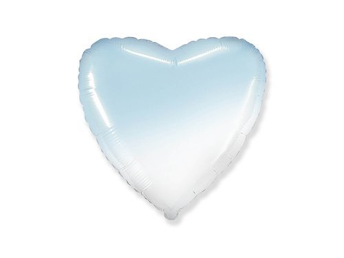 Pastel Heart Foil Balloon - 46 cm - 1 pcs