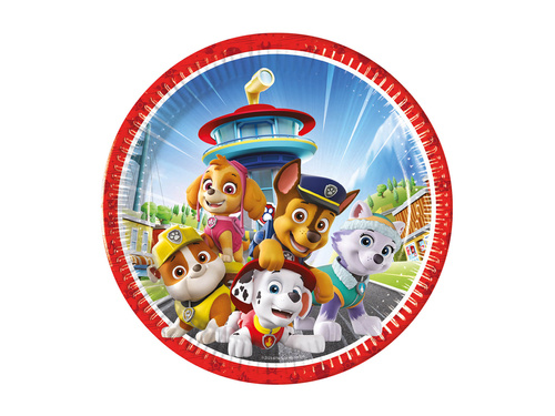 Paw Patrol Rescue Heroes Paper Plates - 23 cm - 8 pcs