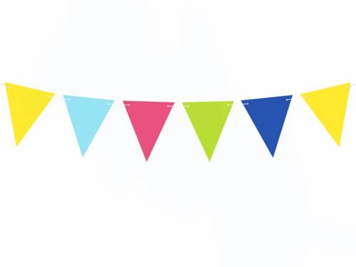 Pennant Banner multi-coloured