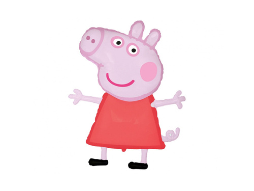 Peppa Pig Foil Balloon - 128 x 64 cm - 1 pc