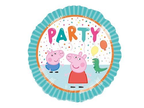 Peppa Pig Foil Balloon round - 43cm